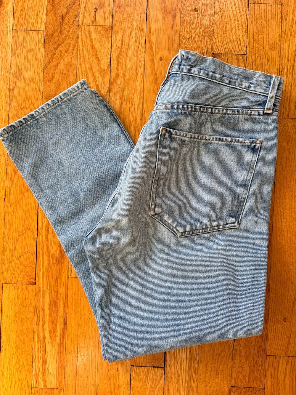 Agolde Riley Crop Jeans - Picture 2 of 8